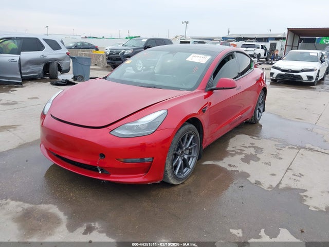 44351511 :رقم المزاد ، 5YJ3E1EB9NF258735 vin ، 2022 Tesla Model 3 Long Range Dual Motor All-wheel Drive مزاد بيع