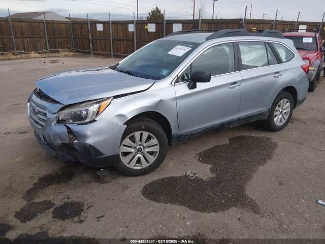 2017 Subaru Outback 2.5i მანქანა იყიდება აუქციონზე, vin: 4S4BSAAC1H3266957, აუქციონის ნომერი: 44351581