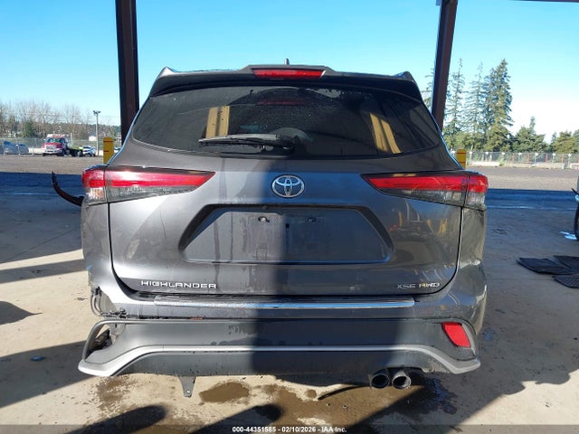 5TDLZRBH9MS127620 Toyota Highlander Xse