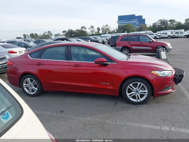 Ford Fusion Hybrid Se 2018 3FA6P0LU4JR150348 Image 13