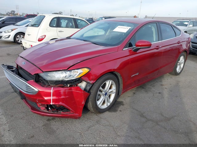 Ford Fusion Hybrid Se 2018 3FA6P0LU4JR150348 Image 2
