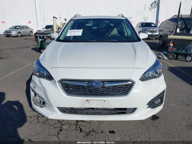 44351627 :رقم المزاد ، 4S3GTAD60K3711998 vin ، 2019 Subaru Impreza 2.0i Premium مزاد بيع