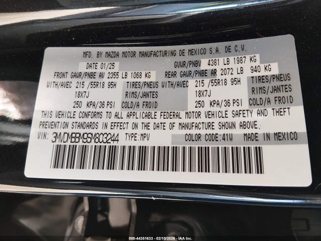 Mazda Cx-30 2.5 S Select Sport 2025 3MVDMBBM9SM803244 Image 9