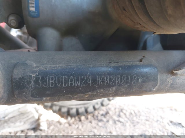 3JBVDAW24JK000010 Can-Am Maverick X3
