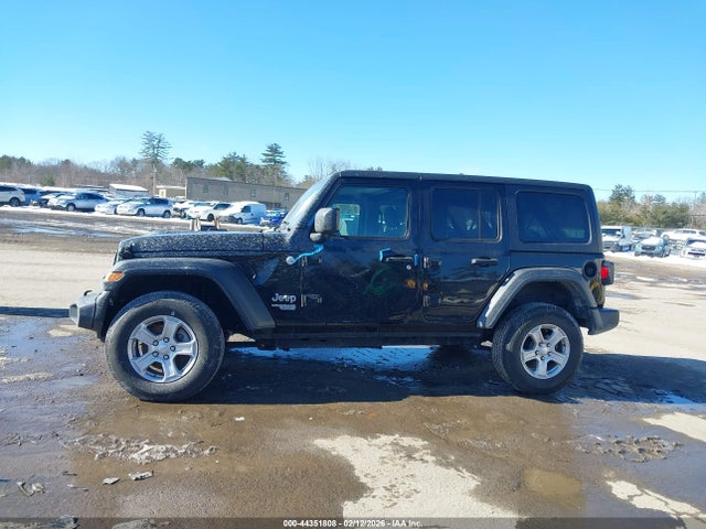 Продаж на аукціоні авто 2018 Jeep Wrangler Unlimited Sport S 4x4, vin: 1C4HJXDN7JW203996, номер лоту: 44351808