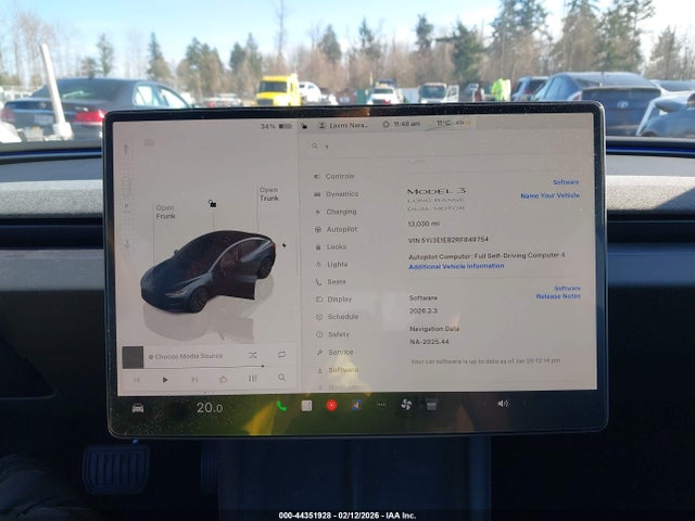 Tesla Model 3 Long Range Dual Motor All-wheel Drive 2024 5YJ3E1EB2RF849754 Image 18