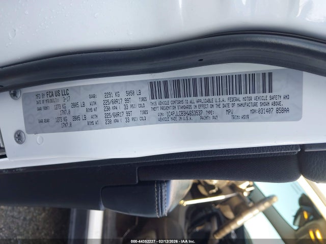1C4PJLCB3HW653537 Jeep Cherokee Latitude Fwd