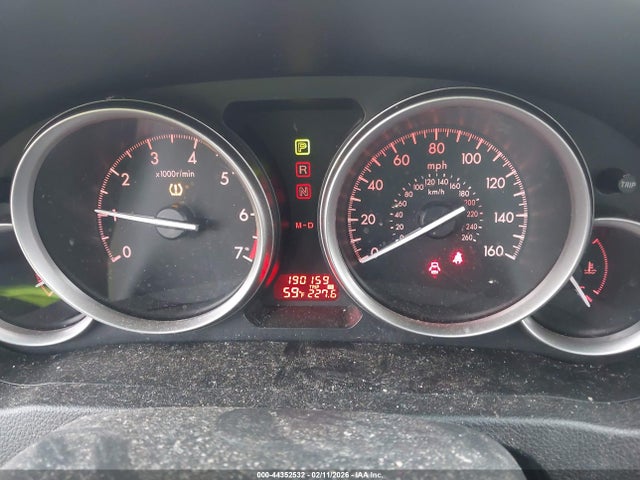 44352532 :رقم المزاد ، 1YVHZ8DH8C5M15110 vin ، 2012 Mazda Mazda6 I Touring مزاد بيع