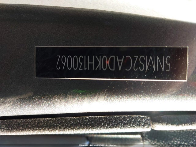 2019 HYUNDAI SANTA FE 5NMS2CAD0KH130062 Photo 8