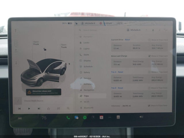 Продаж на аукціоні авто 2024 Tesla Model 3 Long Range Dual Motor All-wheel Drive, vin: 5YJ3E1EB8RF736018, номер лоту: 44352627