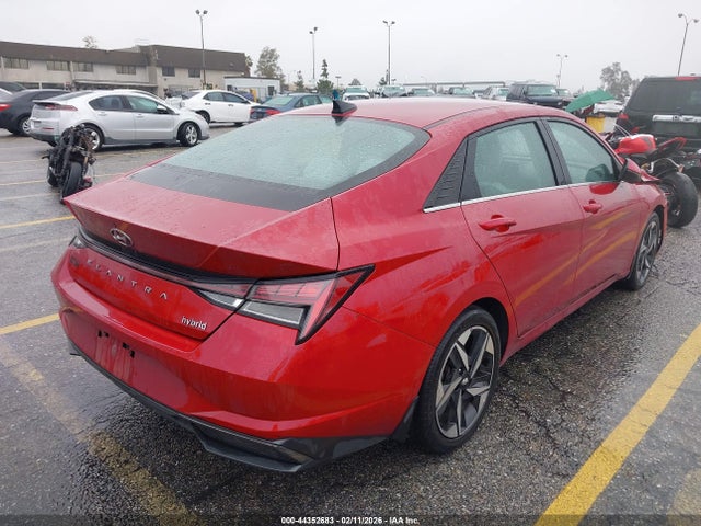 Aukcja sprzedaży 2022 Hyundai Elantra Hybrid Limited, vin: KMHLN4AJ6NU020455, numer aukcji: 44352683