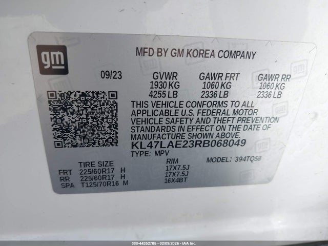 KL47LAE23RB068049 Buick Envista Preferred Fwd