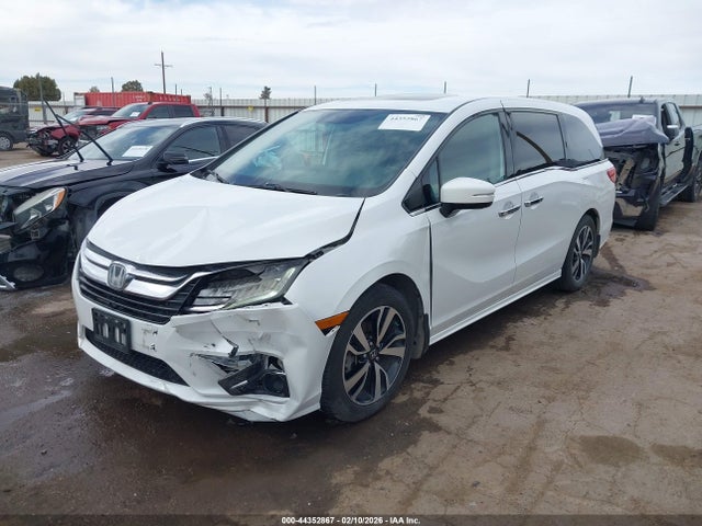 2020 Honda Odyssey Elite მანქანა იყიდება აუქციონზე, vin: 5FNRL6H96LB069981, აუქციონის ნომერი: 44352867