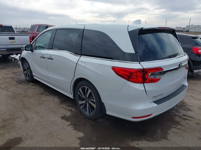 2020 Honda Odyssey Elite მანქანა იყიდება აუქციონზე, vin: 5FNRL6H96LB069981, აუქციონის ნომერი: 44352867