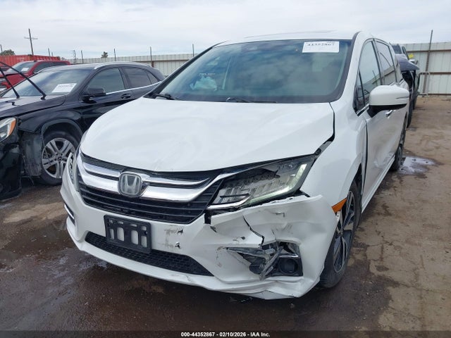 2020 Honda Odyssey Elite მანქანა იყიდება აუქციონზე, vin: 5FNRL6H96LB069981, აუქციონის ნომერი: 44352867