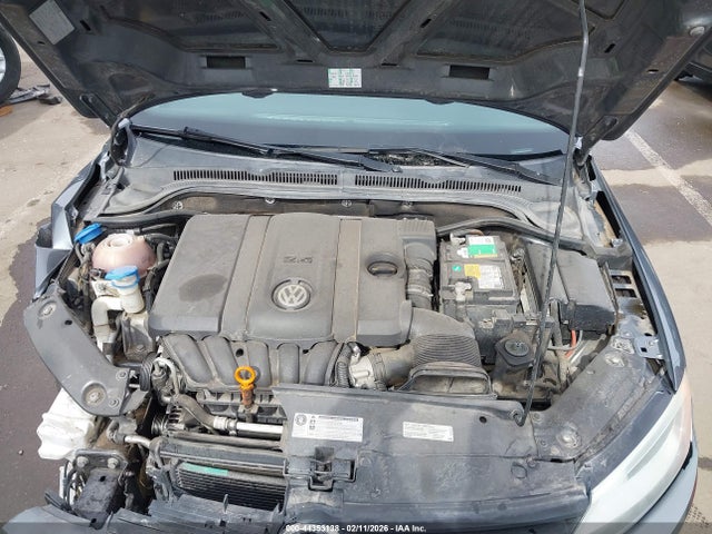 2012 Volkswagen Jetta 2.5l Se მანქანა იყიდება აუქციონზე, vin: 3VWDP7AJ9CM451326, აუქციონის ნომერი: 44353138