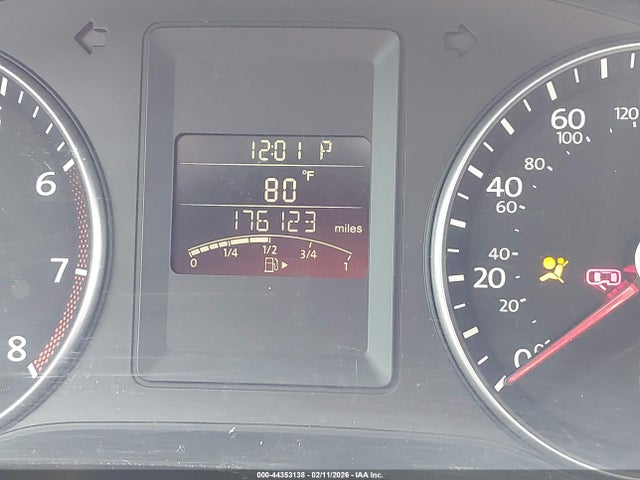 2012 Volkswagen Jetta 2.5l Se მანქანა იყიდება აუქციონზე, vin: 3VWDP7AJ9CM451326, აუქციონის ნომერი: 44353138