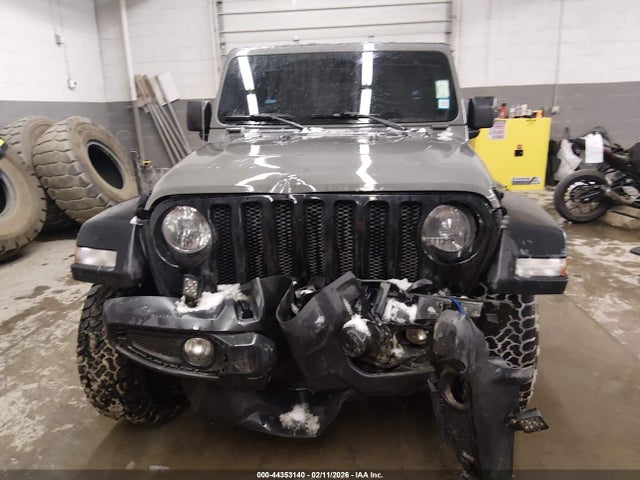 44353140 :رقم المزاد ، 1C4HJXDG8LW266481 vin ، 2020 Jeep Wrangler Unlimited Willys Sport 4x4 مزاد بيع