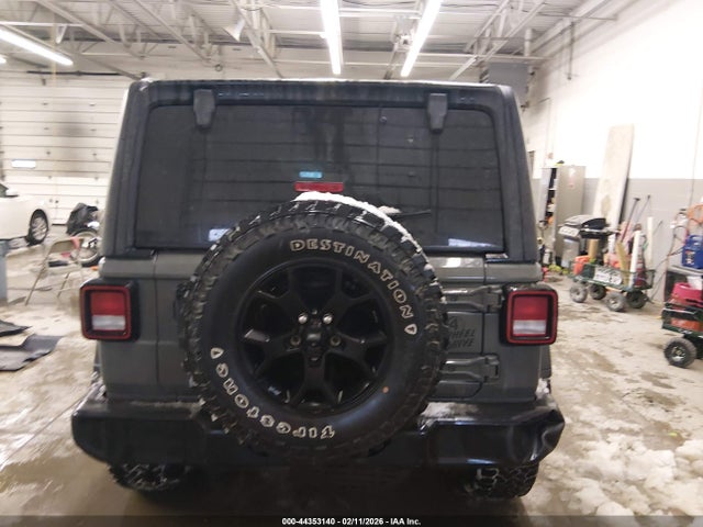 44353140 :رقم المزاد ، 1C4HJXDG8LW266481 vin ، 2020 Jeep Wrangler Unlimited Willys Sport 4x4 مزاد بيع