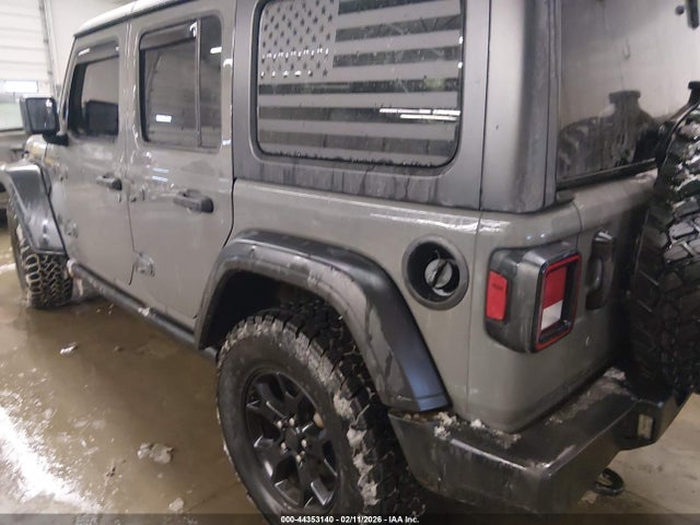 44353140 :رقم المزاد ، 1C4HJXDG8LW266481 vin ، 2020 Jeep Wrangler Unlimited Willys Sport 4x4 مزاد بيع