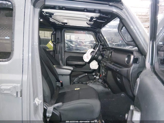44353140 :رقم المزاد ، 1C4HJXDG8LW266481 vin ، 2020 Jeep Wrangler Unlimited Willys Sport 4x4 مزاد بيع