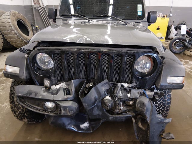 44353140 :رقم المزاد ، 1C4HJXDG8LW266481 vin ، 2020 Jeep Wrangler Unlimited Willys Sport 4x4 مزاد بيع