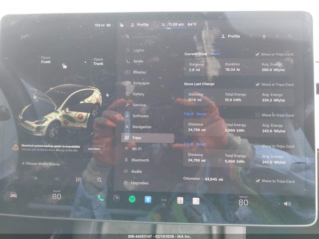 2022 TESLA MODEL Y 7SAYGDEE3NF423368 Photo 6