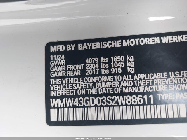 WMW43GD03S2W88611 Mini Hardtop Cooper