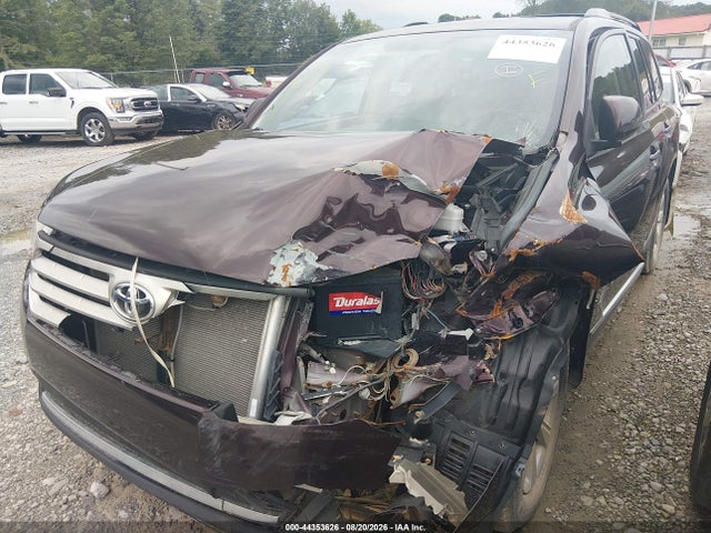 2013 Toyota Highlander Se V6 მანქანა იყიდება აუქციონზე, vin: 5TDBK3EH6DS250431, აუქციონის ნომერი: 44353626