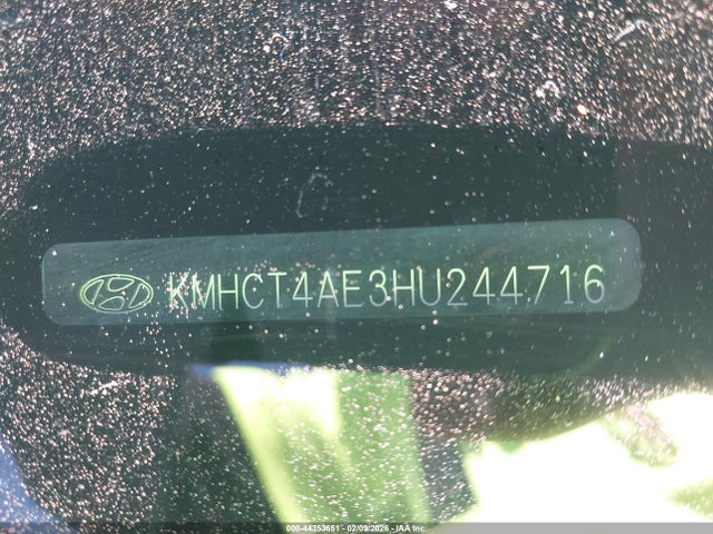 KMHCT4AE3HU244716 Hyundai ACCENT SE
