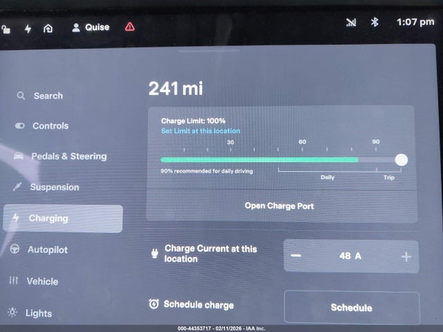 5YJXCAE27KF193046 Tesla MODEL X