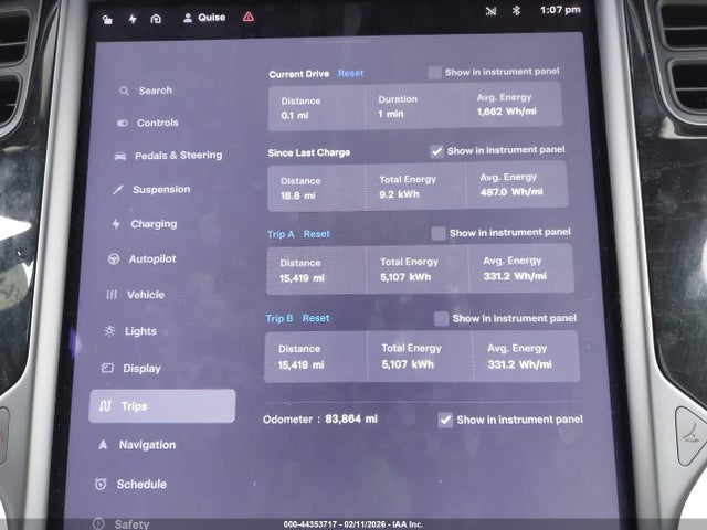 5YJXCAE27KF193046 Tesla MODEL X