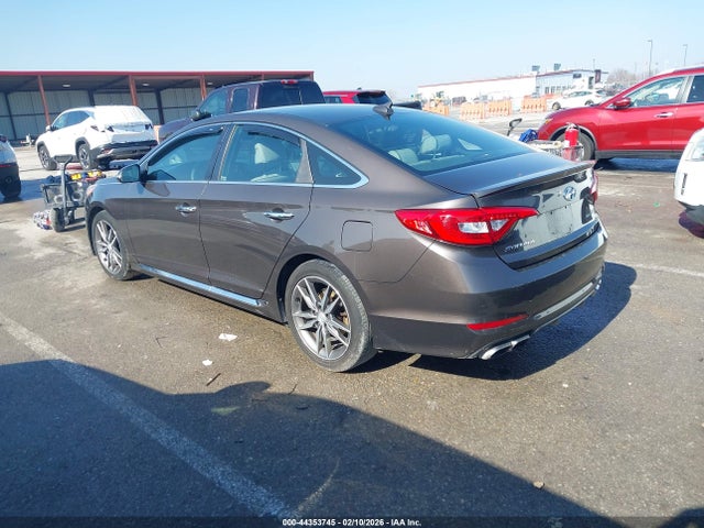2015 HYUNDAI SONATA 5NPE34AB5FH129027 Photo 2