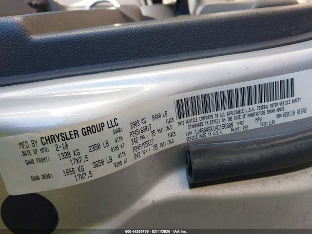 2010 JEEP COMMANDER 1J4RG4GK1AC156608 Photo 8
