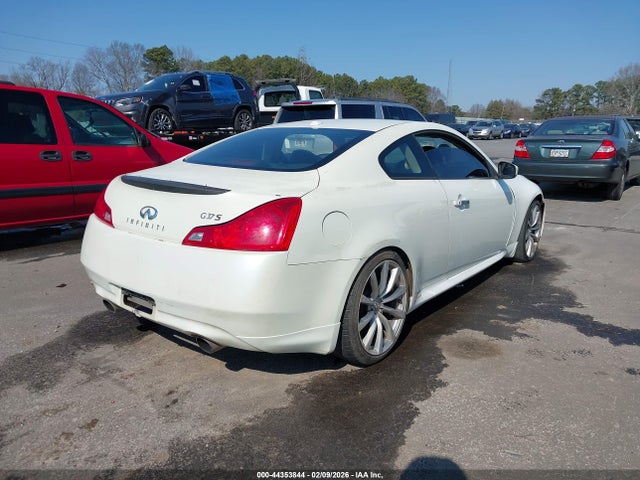 2008 Infiniti G37 Journey მანქანა იყიდება აუქციონზე, vin: JNKCV64E68M125563, აუქციონის ნომერი: 44353844