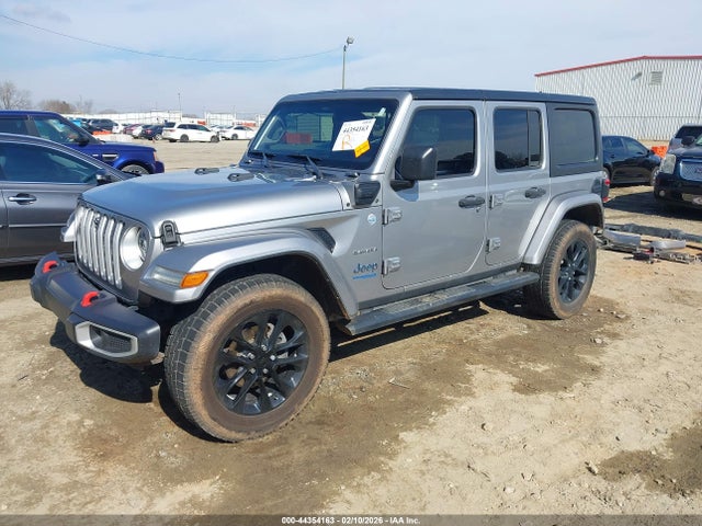 Продаж на аукціоні авто 2021 Jeep Wrangler 4xe Unlimited Sahara 4x4, vin: 1C4JJXP63MW742836, номер лоту: 44354163