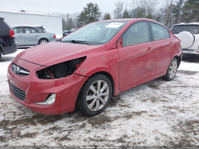 44354208 :رقم المزاد ، KMHCU4AE9DU487566 vin ، 2013 Hyundai Accent Gls مزاد بيع