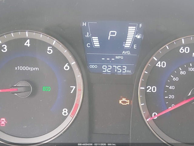 44354208 :رقم المزاد ، KMHCU4AE9DU487566 vin ، 2013 Hyundai Accent Gls مزاد بيع