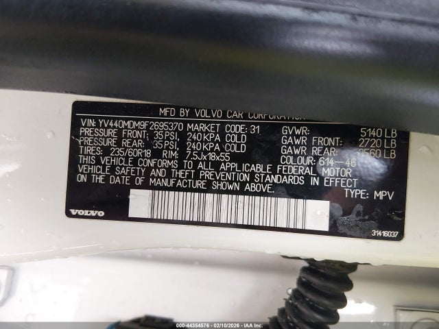 Volvo Xc60 T5 Platinum 2015 YV440MDM9F2695370 Image 9