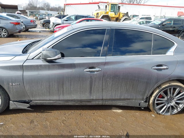 44354717 :رقم المزاد ، JN1FV7AP7HM850618 vin ، 2017 Infiniti Q50 3.0t Red Sport 400 مزاد بيع