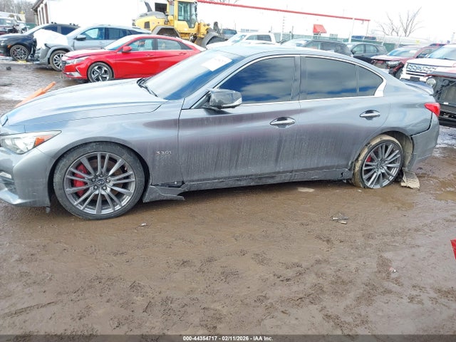 44354717 :رقم المزاد ، JN1FV7AP7HM850618 vin ، 2017 Infiniti Q50 3.0t Red Sport 400 مزاد بيع