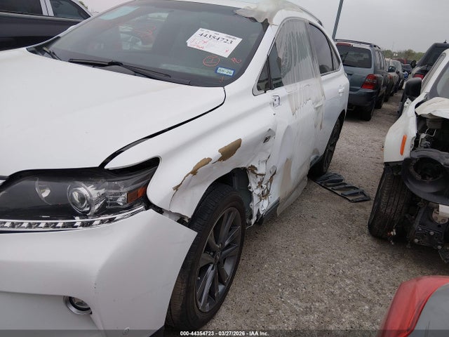 44354723 :رقم المزاد ، 2T2BK1BA8FC318604 vin ، 2015 Lexus Rx 350 F Sport مزاد بيع