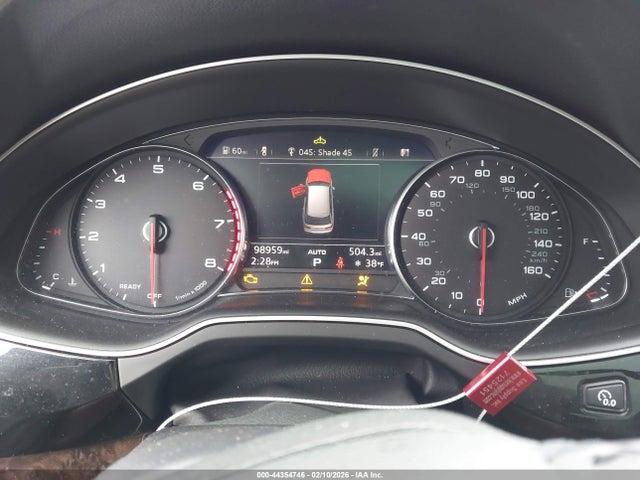 2018 Audi Q7 3.0t Premium მანქანა იყიდება აუქციონზე, vin: WA1LAAF7XJD038585, აუქციონის ნომერი: 44354746