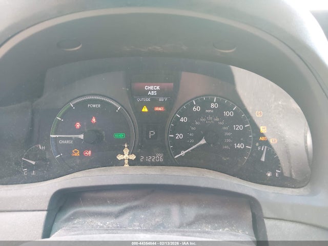 44354844 :رقم المزاد ، JTJZB1BA7B2405712 vin ، 2011 Lexus Rx 450h مزاد بيع