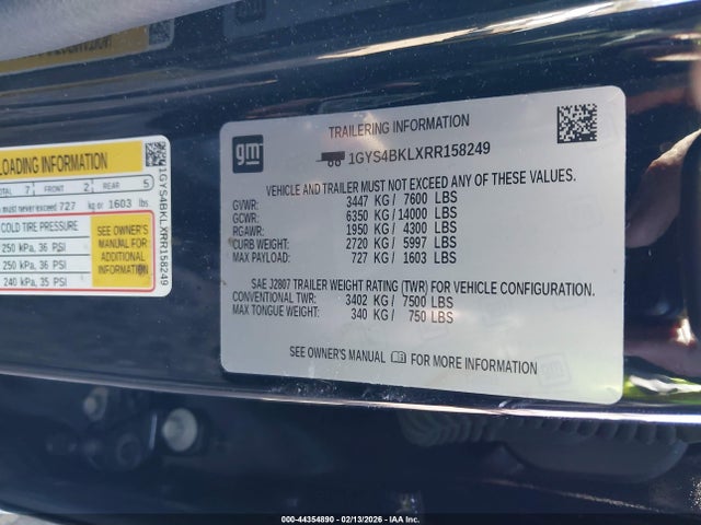 2024 CADILLAC ESCALADE 1GYS4BKLXRR158249 Photo 8