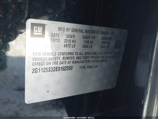 Chevrolet Impala 2lt 2014 2G1125S32E9192580 Image 9