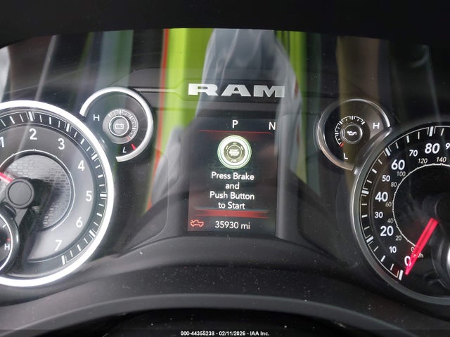 44355238 :رقم المزاد ، 1C6RREFT6NN113531 vin ، 2022 Ram 1500 Big Horn  4x2 5'7 Box مزاد بيع