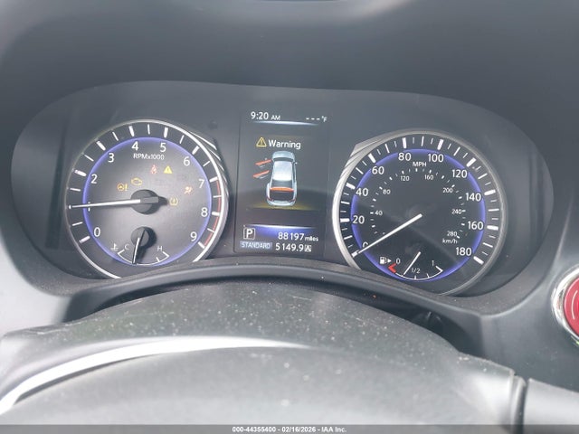 44355400 :رقم المزاد ، JN1EV7AR1GM343354 vin ، 2016 Infiniti Q50 3.0t Premium مزاد بيع
