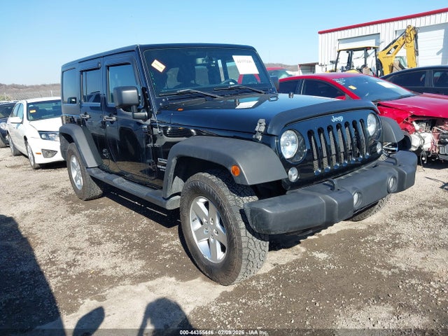 44355446 :رقم المزاد ، 1C4BJWDGXFL577139 vin ، 2015 Jeep Wrangler Unlimited Sport مزاد بيع