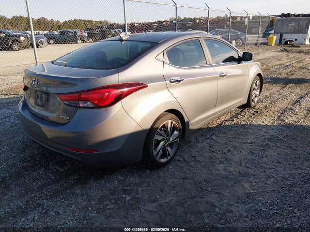Hyundai Elantra Limited 2014 5NPDH4AE7EH512876 Image 4